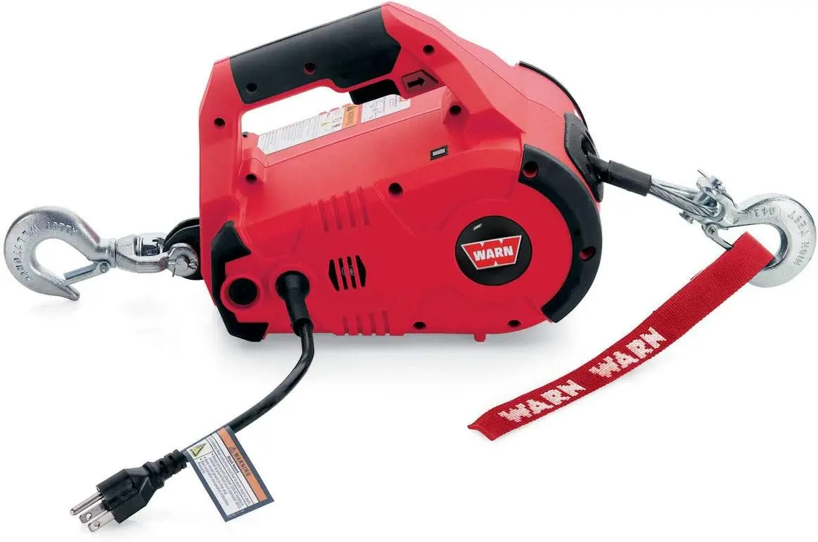 Портативная электрическая лебедка со стальным тросом: вытягивающая способность 1/2 тонны (1000 фунтов), красная — простая в использовании и долговечная
Портативная электрическая лебедка со стальным тросом: вытягивающая способность 1/2 тонны (1000 фунтов), красная — простая в использовании и долговечная