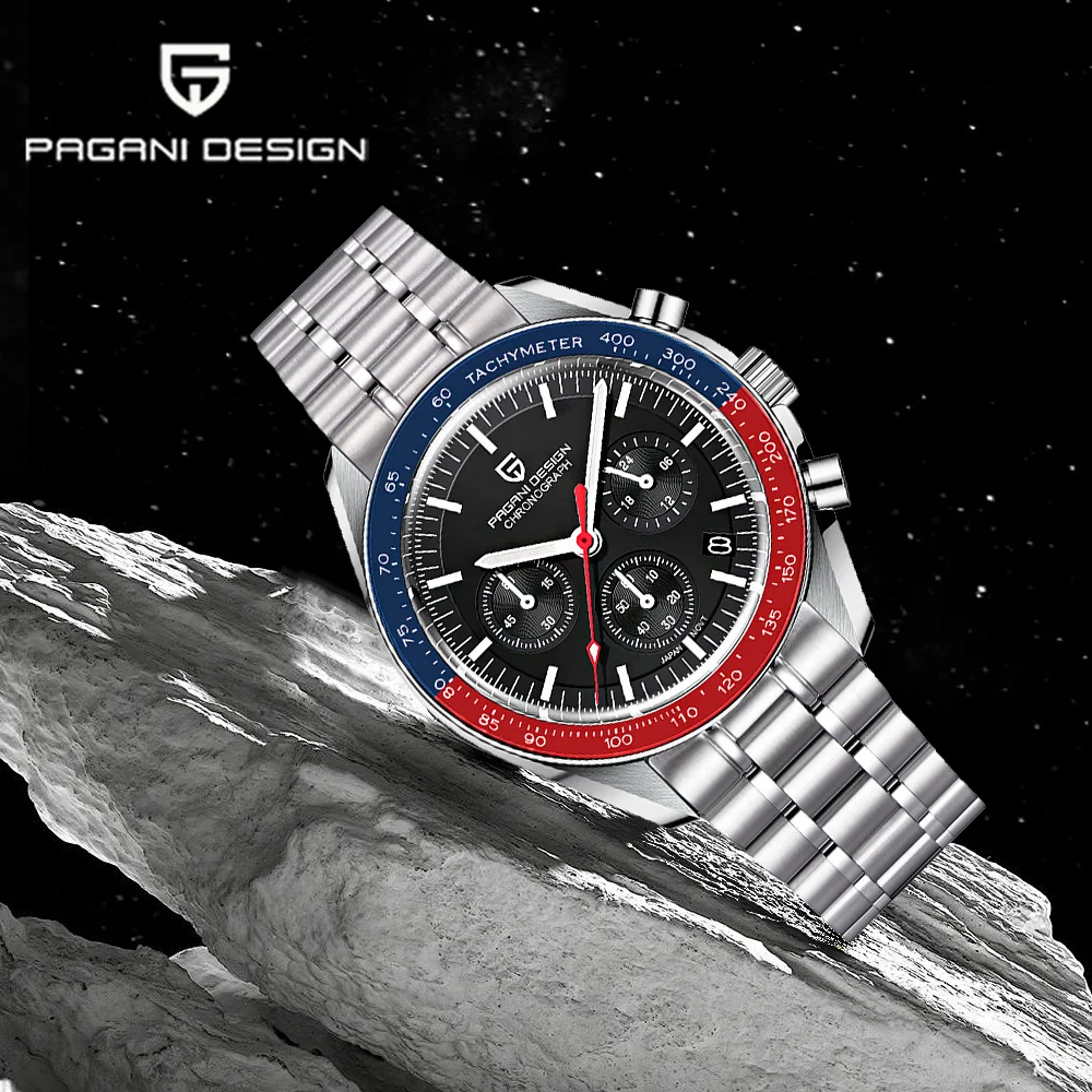 2026Pagani Design Watch Luxury Brand Men's Quartz Watch Moon Chronograph Men's Watch Top Sapphire Luminous Watch Stainless Steel
2026Pagani Design Watch Luxury Brand Men's Quartz Watch Moon Chronograph Men's Watch Top Sapphire Luminous Watch Stainless Steel