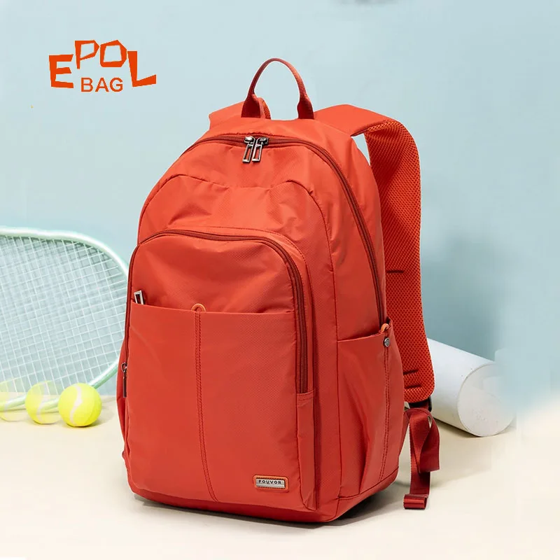 EPOL 2025 New Backpack Women's Large Capacity Travel Bag Oxford Cloth Outdoor Lightweight Waterproof Computer Schoolbag 2961-20
EPOL 2025 New Backpack Women's Large Capacity Travel Bag Oxford Cloth Outdoor Lightweight Waterproof Computer Schoolbag 2961-20