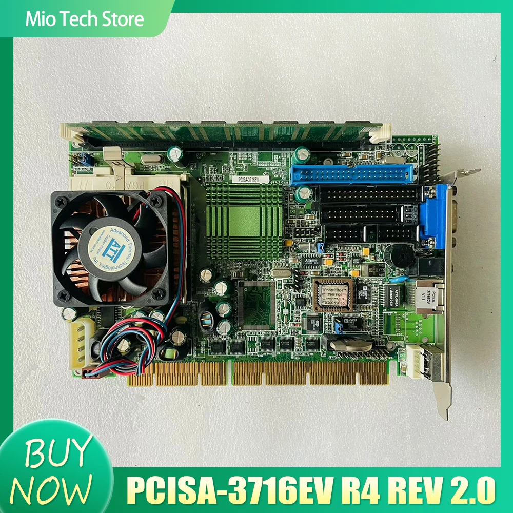 For IEI Half length Board Industrial Computer Industrial Control Computer Motherboard PCISA-3716EV R4 REV 2.0
For IEI Half length Board Industrial Computer Industrial Control Computer Motherboard PCISA-3716EV R4 REV 2.0