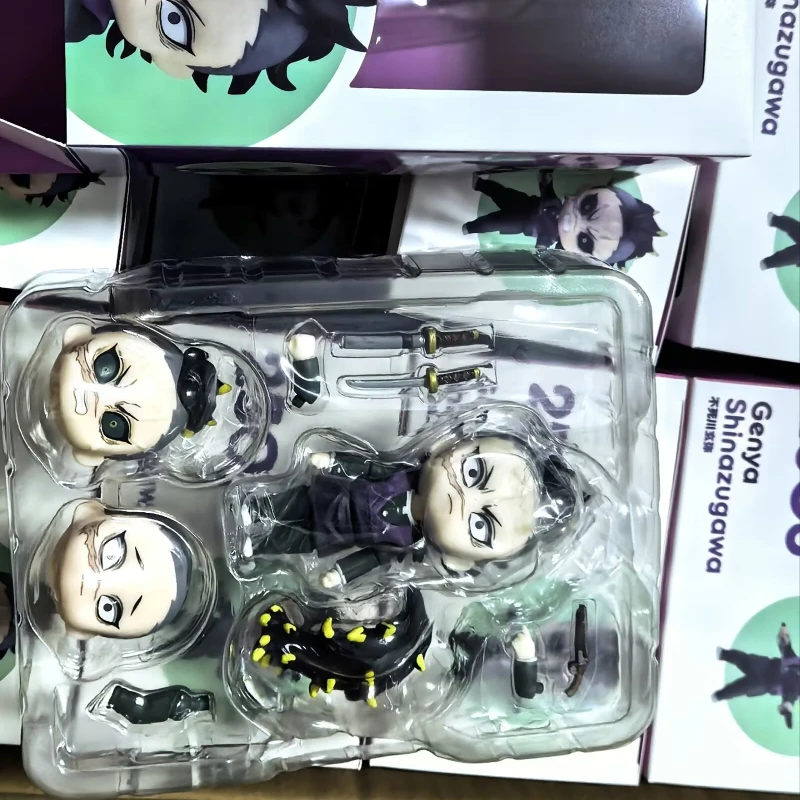 Demon Slayer #2505 Genya Shinazugawa - 10cm Q-Version Posable Figure, 2 Faces, Detachable Sword Car/Desktop Decor Xmas/Bday Gift
Demon Slayer #2505 Genya Shinazugawa - 10cm Q-Version Posable Figure, 2 Faces, Detachable Sword Car/Desktop Decor Xmas/Bday Gift