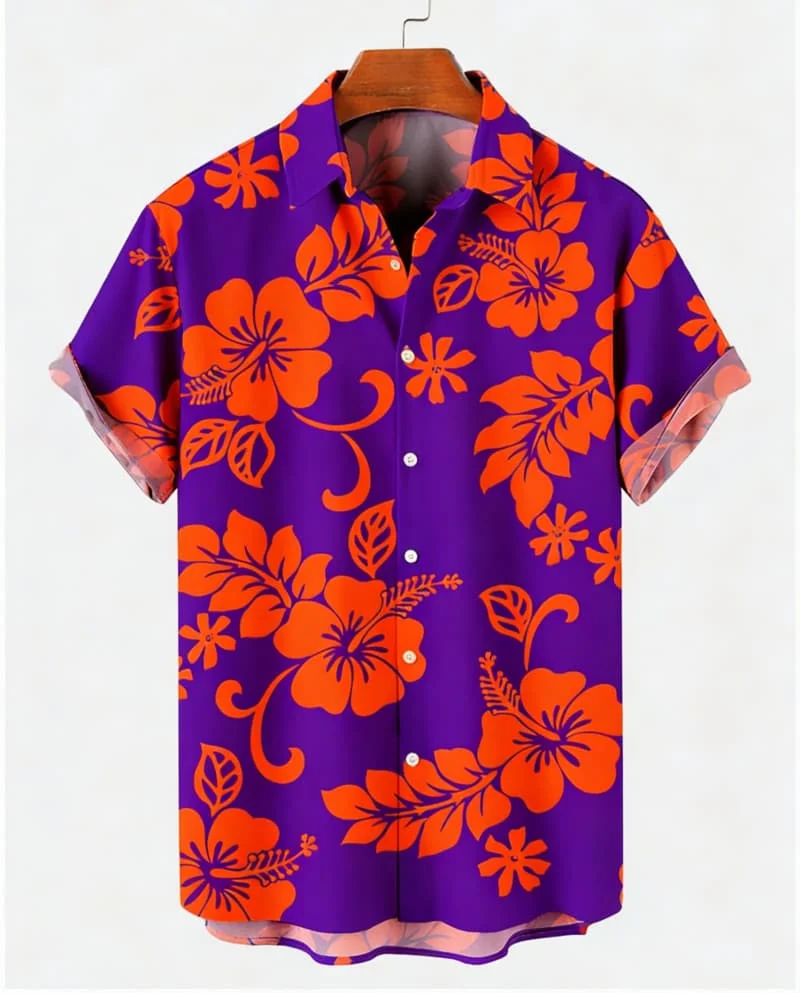 Fresh Bloom Hibiscus Print Hawaiian Shirt Breezy Casual Trendy Outfit Wear For Summer Beach And Poolside Style
Fresh Bloom Hibiscus Print Hawaiian Shirt Breezy Casual Trendy Outfit Wear For Summer Beach And Poolside Style