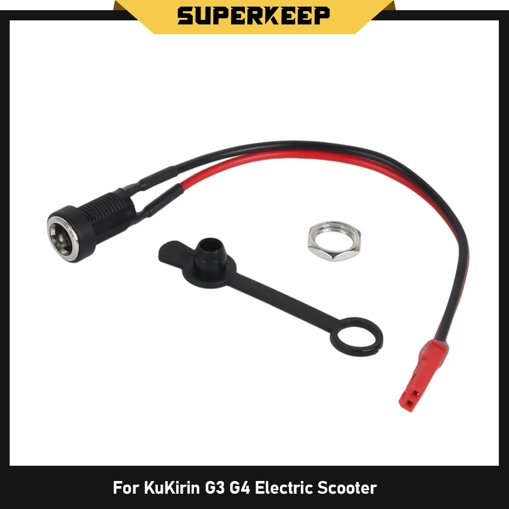 Charging Port For G3 G4 DC 5.5*2.1mm Charging Interface Socket With Waterproof Cover For KuKirin G3 G4 Electric Scooter Parts
Charging Port For G3 G4 DC 5.5*2.1mm Charging Interface Socket With Waterproof Cover For KuKirin G3 G4 Electric Scooter Parts