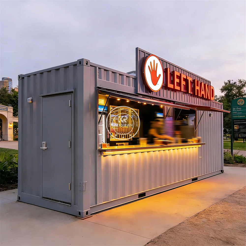 Prefabricated Special Shipping Container Bar House Premium Mobile Bar Luxury Container Restaurant Kiosk For Sale
Prefabricated Special Shipping Container Bar House Premium Mobile Bar Luxury Container Restaurant Kiosk For Sale