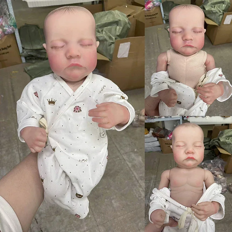 49 см Levi Newborn Baby Doll Reborn, полностью виниловое тело, водонепроницаемое или мягкое тканевое тело, 3D тон кожи с видимыми венами, кукла с ручной краской
49 см Levi Newborn Baby Doll Reborn, полностью виниловое тело, водонепроницаемое или мягкое тканевое тело, 3D тон кожи с видимыми венами, кукла с ручной краской