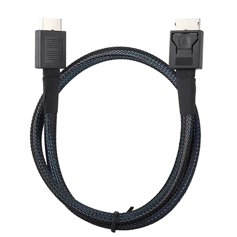 Suitable PCIE4.0 MINI SAS Cable 24Gbps Oculink Data Extension Cable SFF-8611 To SFF-8611 Server Data Transfer Line (0.5M)
Suitable PCIE4.0 MINI SAS Cable 24Gbps Oculink Data Extension Cable SFF-8611 To SFF-8611 Server Data Transfer Line (0.5M)