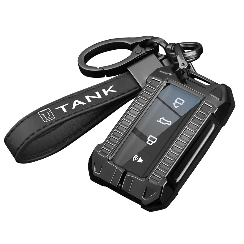Zinc Alloy & Silicone Car Key Case Cover Buckle For Great Wall GWM WEY TANK 300 500 Tank300 Remote Control Key Shell Chain
Zinc Alloy & Silicone Car Key Case Cover Buckle For Great Wall GWM WEY TANK 300 500 Tank300 Remote Control Key Shell Chain