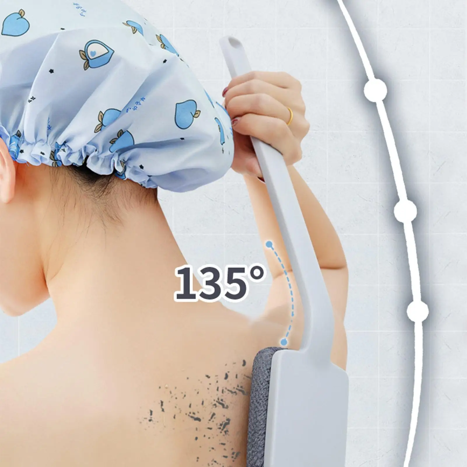 Back Scrubber for Shower Anti Slip Portable Cleaning Cleaner Washer Bath Brush with Long Handle for Showering Bathing Washing
Back Scrubber for Shower Anti Slip Portable Cleaning Cleaner Washer Bath Brush with Long Handle for Showering Bathing Washing