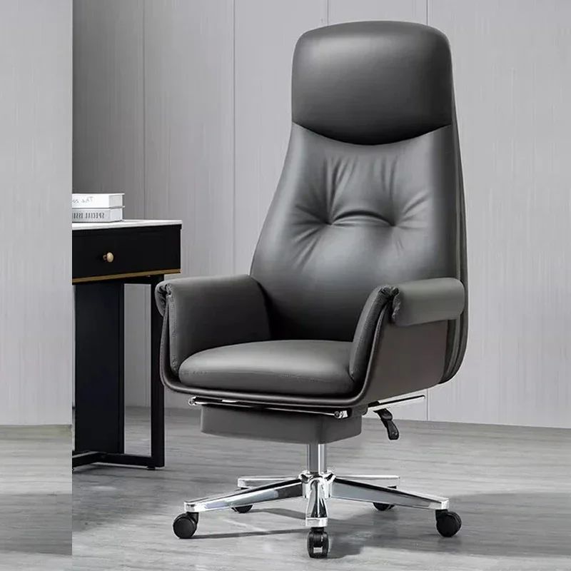 Modern Luxury Boss Lounge Office Chair Business Meetings Comfortable Reclining Computer Sedentary Furniture YXOC
Modern Luxury Boss Lounge Office Chair Business Meetings Comfortable Reclining Computer Sedentary Furniture YXOC