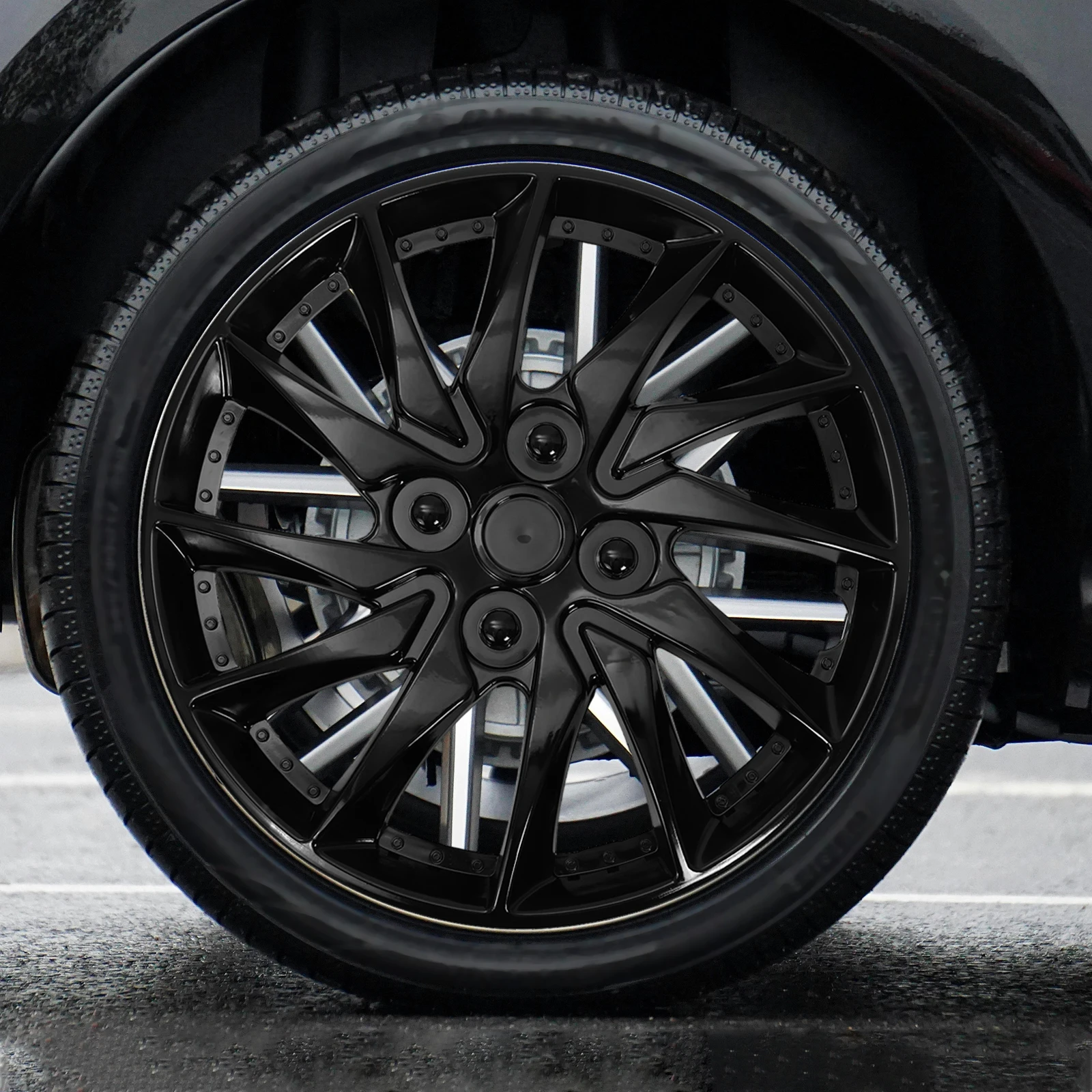 1 Piece Black Car Wheel Hubcap Replacement Cover Easy DIY Upgrade Auto Refit Hub Cover for Vehicle Protection Decoration
1 Piece Black Car Wheel Hubcap Replacement Cover Easy DIY Upgrade Auto Refit Hub Cover for Vehicle Protection Decoration