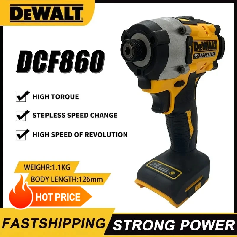 Dewalt DCF860 Cordless Compact Drill / Driver Brushless Electric Drill Screwdriver Rechargeable Power Tools Upgraded 18-20V
Dewalt DCF860 Cordless Compact Drill / Driver Brushless Electric Drill Screwdriver Rechargeable Power Tools Upgraded 18-20V