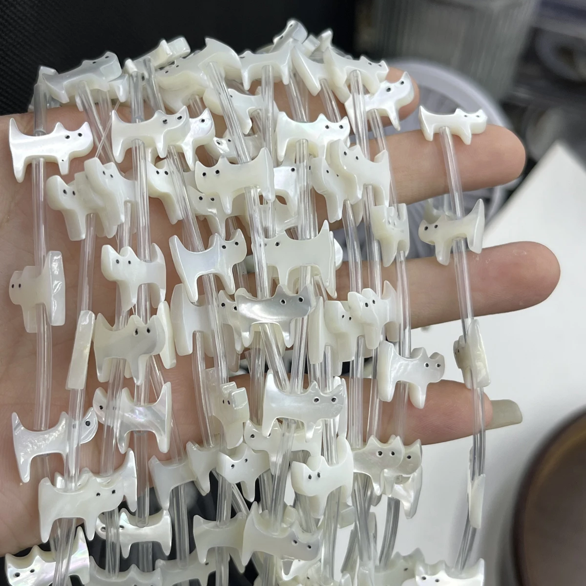 10x14mm Shells Kittens Beads White Natural Freshwater Jewelry Making DIY Necklace Bracelet Earrings Accessory Wedding Women
10x14mm Shells Kittens Beads White Natural Freshwater Jewelry Making DIY Necklace Bracelet Earrings Accessory Wedding Women