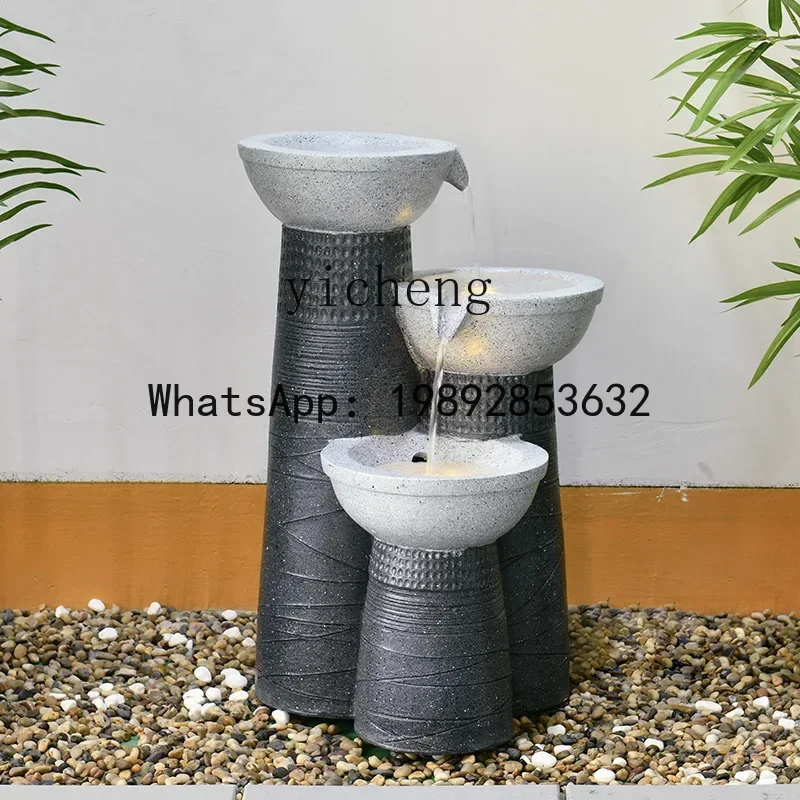 light luxury modern simple flowing water ornament lucky fountain living room entrance office decoration
light luxury modern simple flowing water ornament lucky fountain living room entrance office decoration