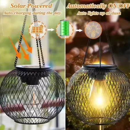 Solar Lantern Led Light Led Solar Lights Desktop Waterproof Decorative Hanging Lights For Tree Garden Yard Dusk-To-dawn Lights
Solar Lantern Led Light Led Solar Lights Desktop Waterproof Decorative Hanging Lights For Tree Garden Yard Dusk-To-dawn Lights