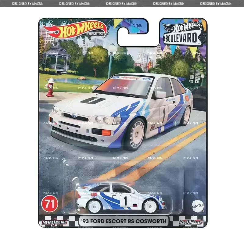 Автомобили Hot Wheels PREMIUM BOULEVARD 93 FORD ESCORT RS COSWORTH 1/64, литая под давлением металлическая модель, коллекция игрушечных транспортных средств GJT68-71-HKF17
Автомобили Hot Wheels PREMIUM BOULEVARD 93 FORD ESCORT RS COSWORTH 1/64, литая под давлением металлическая модель, коллекция игрушечных транспортных средств GJT68-71-HKF17