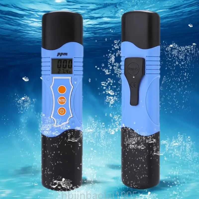 E74E pH TDS Temp Water Tester Meter Aquarium Acidometer Drink Water Quality Analyser
E74E pH TDS Temp Water Tester Meter Aquarium Acidometer Drink Water Quality Analyser