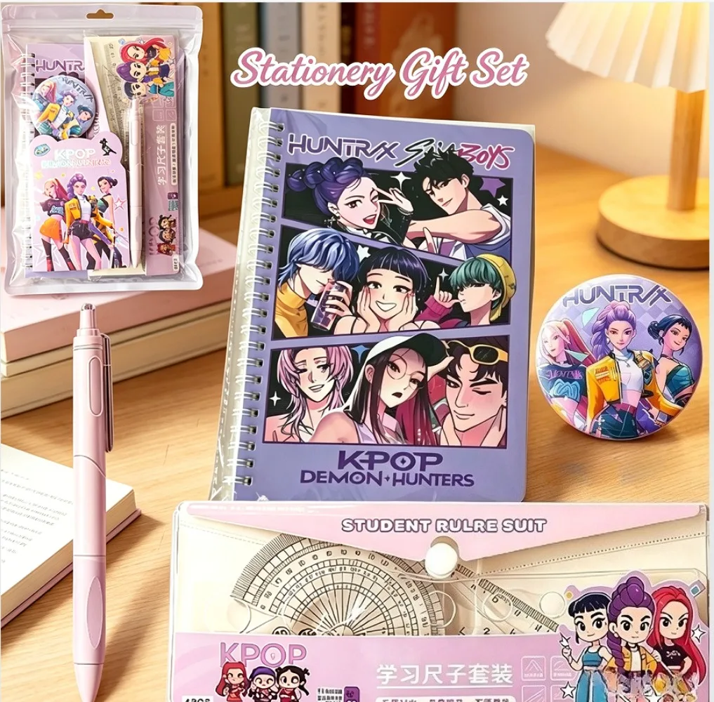 New Popular Cute Anime Stationery 5Pcs Set Aesthetic School Supplies Ideal Birthday Gift for Students Kids Fans
New Popular Cute Anime Stationery 5Pcs Set Aesthetic School Supplies Ideal Birthday Gift for Students Kids Fans