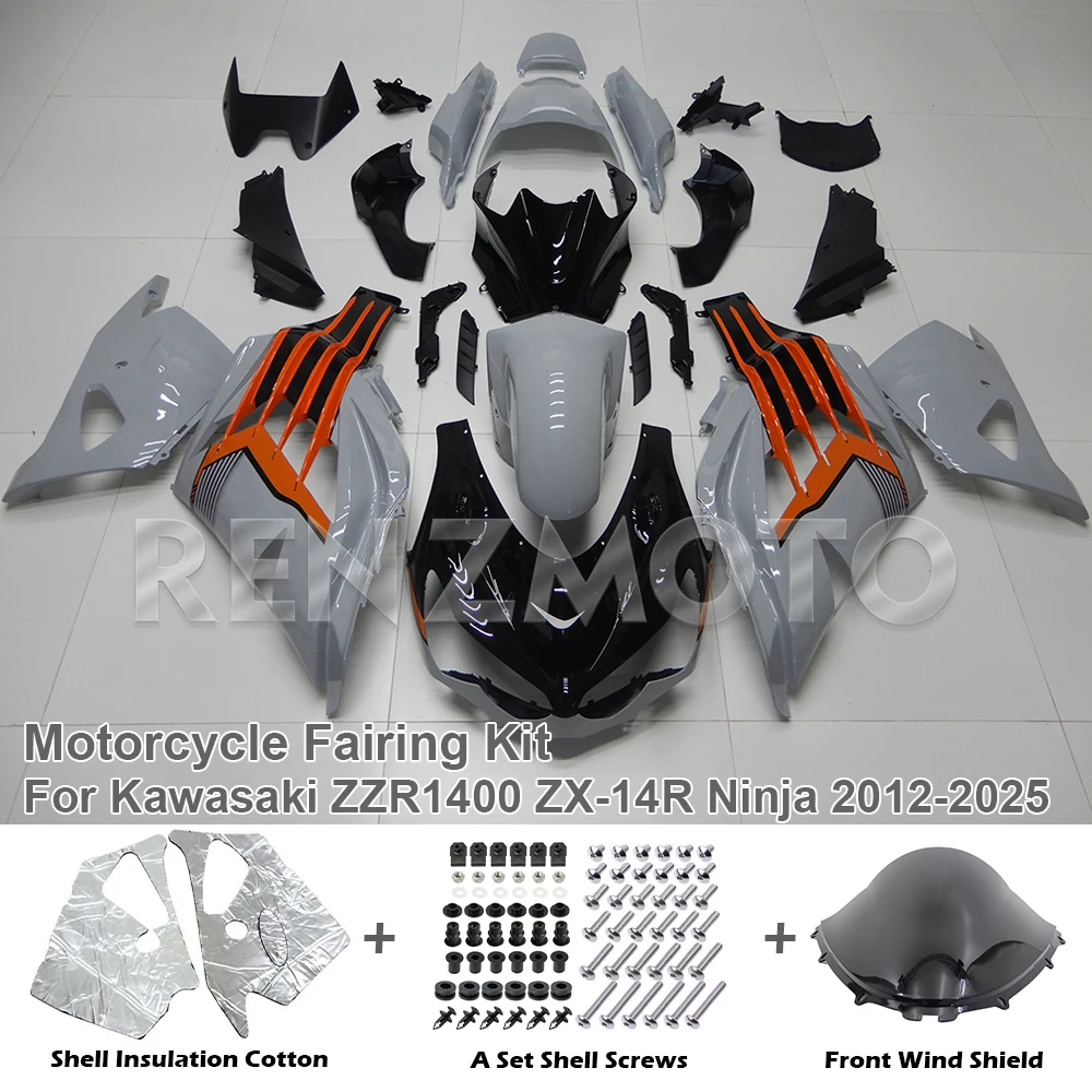 ZX14R For KAWASAKI ZZR1400 ZX-14R Ninja 2012-2025 Fairing Moto Set Body Kit Decoration Plastic Guard Plate Accessories Shell 110
ZX14R For KAWASAKI ZZR1400 ZX-14R Ninja 2012-2025 Fairing Moto Set Body Kit Decoration Plastic Guard Plate Accessories Shell 110