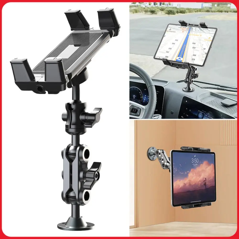 Aluminum Drill Base Phone Rack Rust Proof 2-Stage Phone Stand Wear Resist Car Dashboard Phone Mount for Car Bike Boats Trucks
Aluminum Drill Base Phone Rack Rust Proof 2-Stage Phone Stand Wear Resist Car Dashboard Phone Mount for Car Bike Boats Trucks