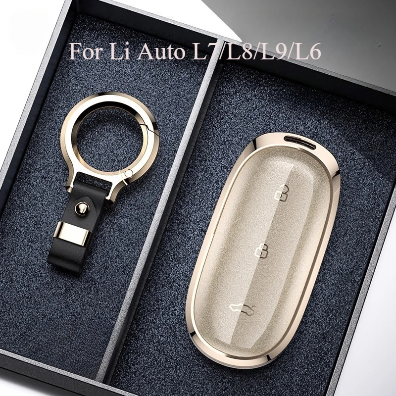 For Li Auto L7/L8/L9/L6 Aluminum Alloy Key Case, Full Cover Protective Key Fob Cover with Carabiner Premium Metal Key Shell
For Li Auto L7/L8/L9/L6 Aluminum Alloy Key Case, Full Cover Protective Key Fob Cover with Carabiner Premium Metal Key Shell