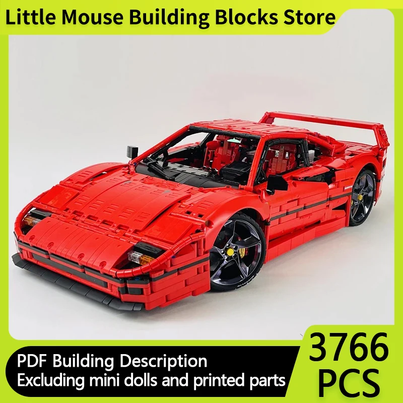 Speed Champion Model MOC Building Bricks F40 Top Tier Sports Car Modular Technology Gifts Children Toys Suit Holiday Assemble
Speed Champion Model MOC Building Bricks F40 Top Tier Sports Car Modular Technology Gifts Children Toys Suit Holiday Assemble