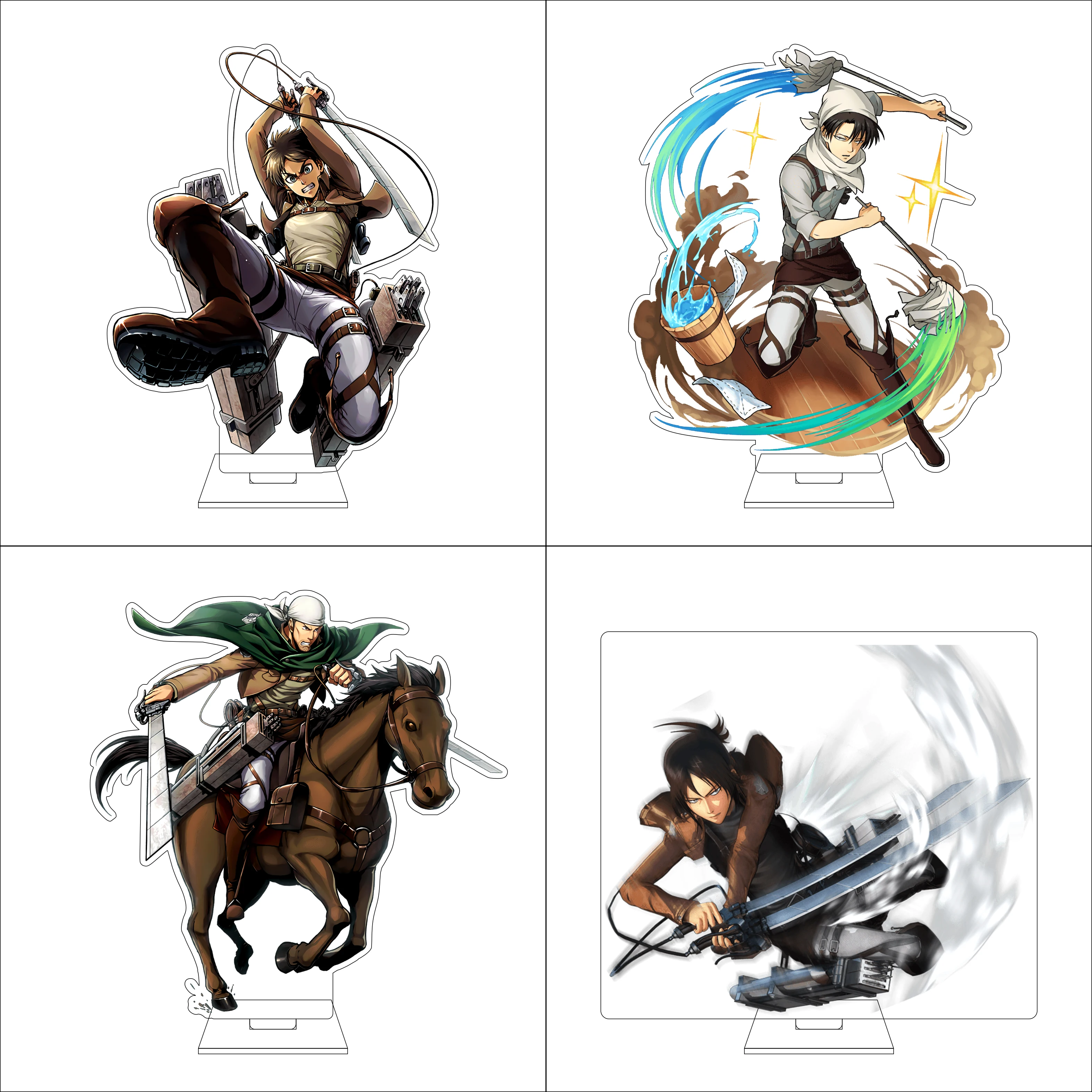 16CM Anime Attack on Titan Cosplay Acrylic Figure Stand Plate Ymir Sasha Braus Conny Springe Ornaments Gifts
16CM Anime Attack on Titan Cosplay Acrylic Figure Stand Plate Ymir Sasha Braus Conny Springe Ornaments Gifts