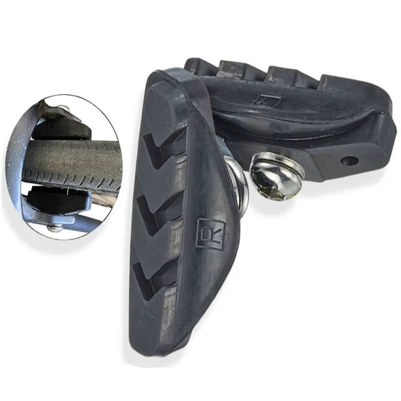 Road bicycle brake pads C-brake pads rubber brake pads universal wear-resistant pad accessories Soft rubber brake leather
Road bicycle brake pads C-brake pads rubber brake pads universal wear-resistant pad accessories Soft rubber brake leather