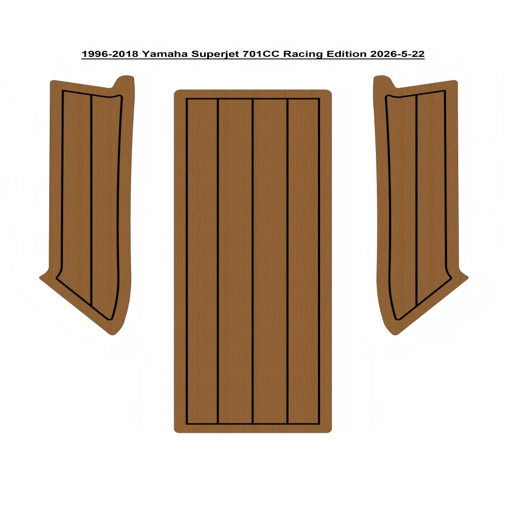 1996-2018 Ya-ma-ha Superjet 701CC Boat EVA Faux Teak Floor Pad SeaDek Gatorstep Style Self Adhesive
1996-2018 Ya-ma-ha Superjet 701CC Boat EVA Faux Teak Floor Pad SeaDek Gatorstep Style Self Adhesive