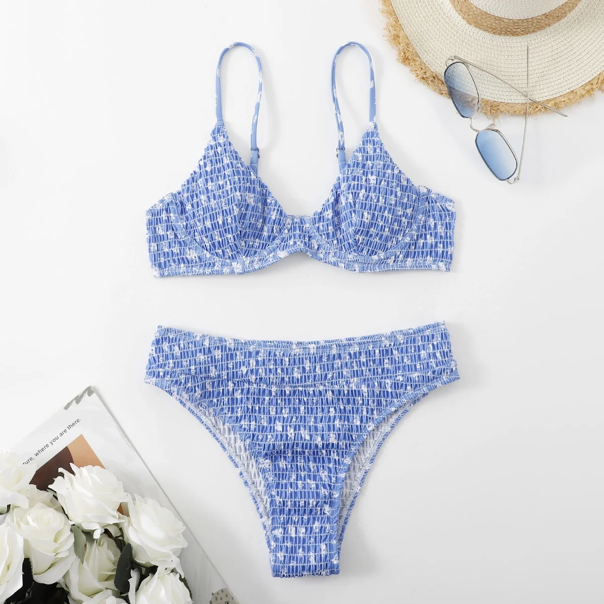 Hyrax 2024 NEW Sexy Bikini Swimsuit Women Swimwear Push Up Bikini Set Female Solid Thong High Waist Sexy Beach Trunks Plus Size
Hyrax 2024 NEW Sexy Bikini Swimsuit Women Swimwear Push Up Bikini Set Female Solid Thong High Waist Sexy Beach Trunks Plus Size