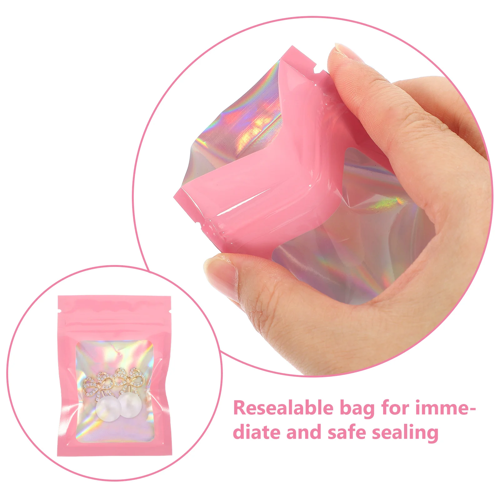 100Pcs Colored Gift Packaging Bags Self Seal Portable Jewelry Storage Bags for Rings Necklaces Earrings Small Jewelry Bag
100Pcs Colored Gift Packaging Bags Self Seal Portable Jewelry Storage Bags for Rings Necklaces Earrings Small Jewelry Bag