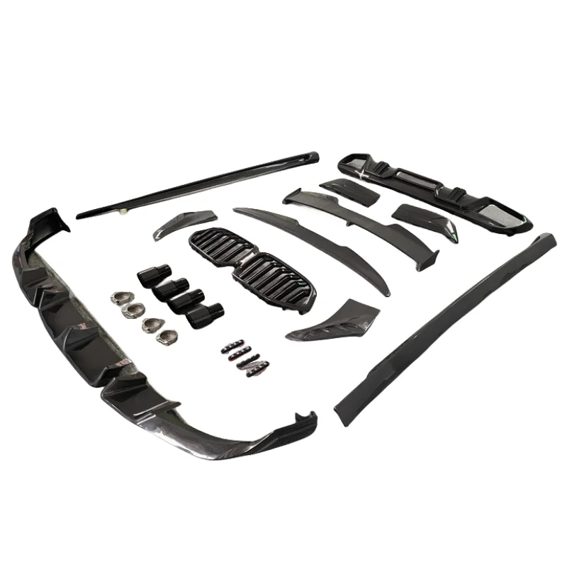 Комплект кузова LD Style X6M для BMW X6M F96 Передняя губа Боковая юбка Задний диффузор Верхнее крыло Спойлер F96 X6M Комплект кузова из углеродного волокна 2019+
Комплект кузова LD Style X6M для BMW X6M F96 Передняя губа Боковая юбка Задний диффузор Верхнее крыло Спойлер F96 X6M Комплект кузова из углеродного волокна 2019+