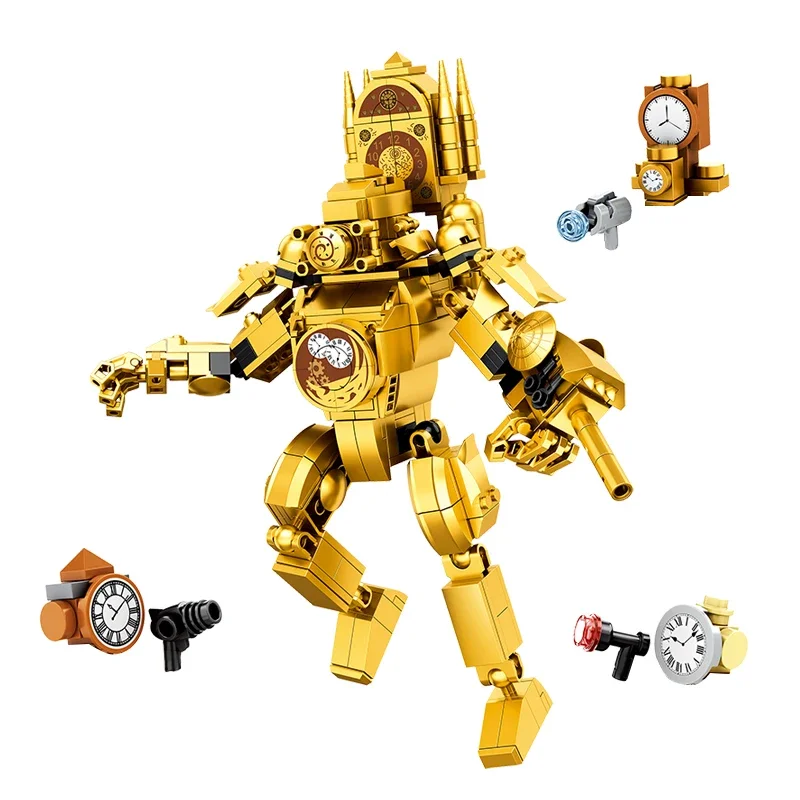 MOC Skibidi Toilet Building Block Toys Speakerman Titan Monitor King TV Man DIY Brick Toys Game Figure Doll Kids Birthday Gift
MOC Skibidi Toilet Building Block Toys Speakerman Titan Monitor King TV Man DIY Brick Toys Game Figure Doll Kids Birthday Gift