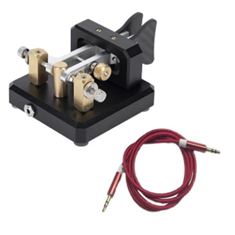 Automatic Morse Dual-Paddle Telegraph Key CW Key For Ham Radio Users For Amateur HAM RADIO CW Paddle Key Amateur
Automatic Morse Dual-Paddle Telegraph Key CW Key For Ham Radio Users For Amateur HAM RADIO CW Paddle Key Amateur