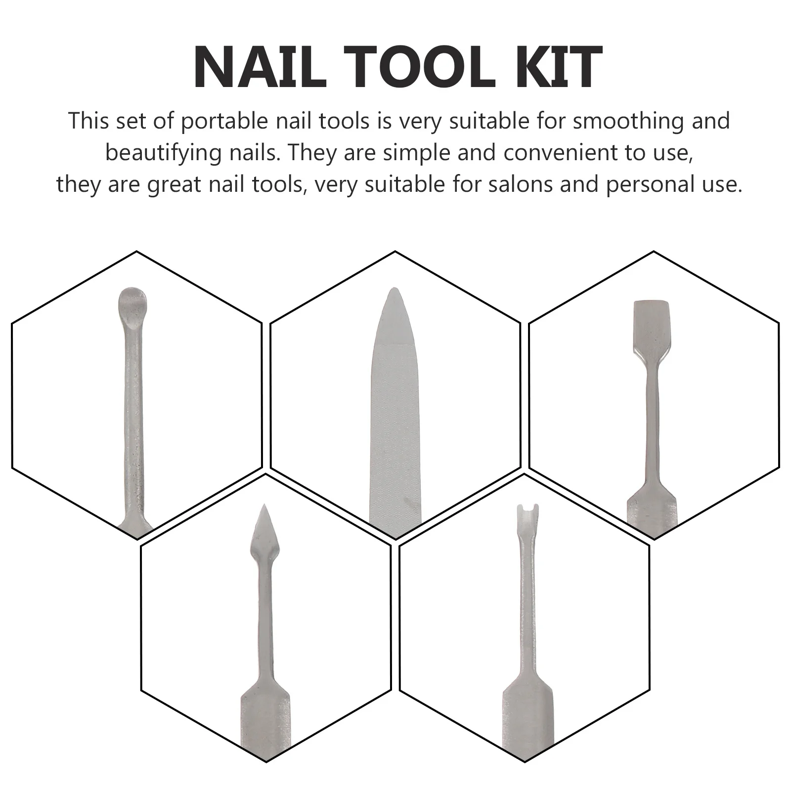 5Pcs Stainless Steel Dead Skin Forks Professional Manicure Tools for Home Salon Use Nail Art Kit Silver Dead Skin Forks
5Pcs Stainless Steel Dead Skin Forks Professional Manicure Tools for Home Salon Use Nail Art Kit Silver Dead Skin Forks