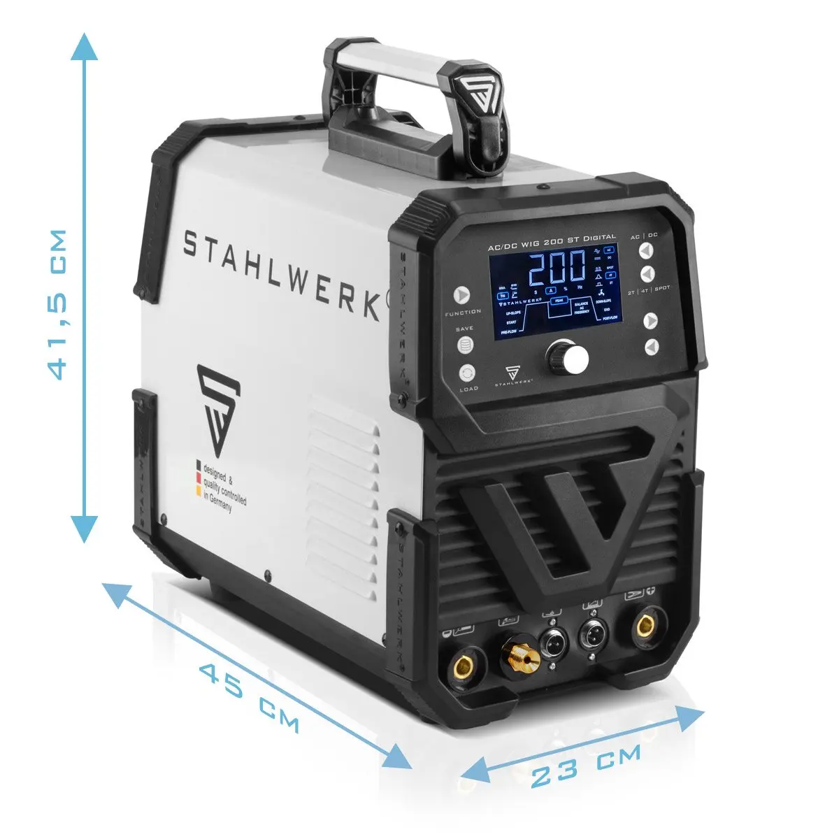 Stahlwerk 200A AC/DC TIG Welding Machine New Condition Aluminum Welder with 220V Voltage
Stahlwerk 200A AC/DC TIG Welding Machine New Condition Aluminum Welder with 220V Voltage