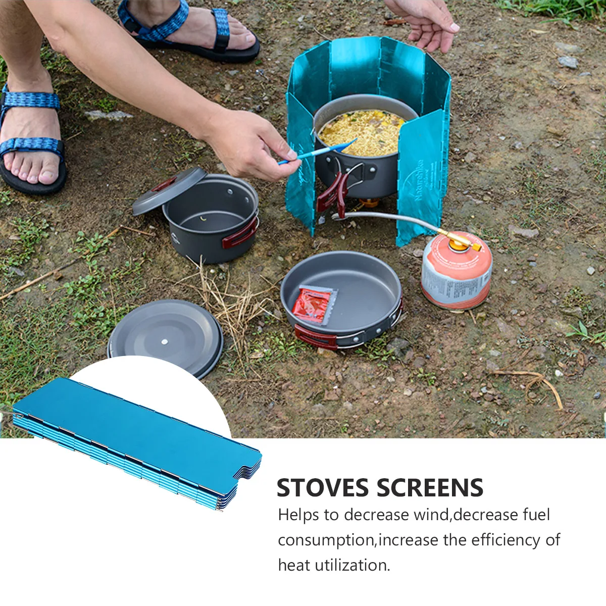Camp Stove Backpacking Windshield Camping Stoves Outdoor Kettle Aluminum Alloy Bbq Windscreen
Camp Stove Backpacking Windshield Camping Stoves Outdoor Kettle Aluminum Alloy Bbq Windscreen