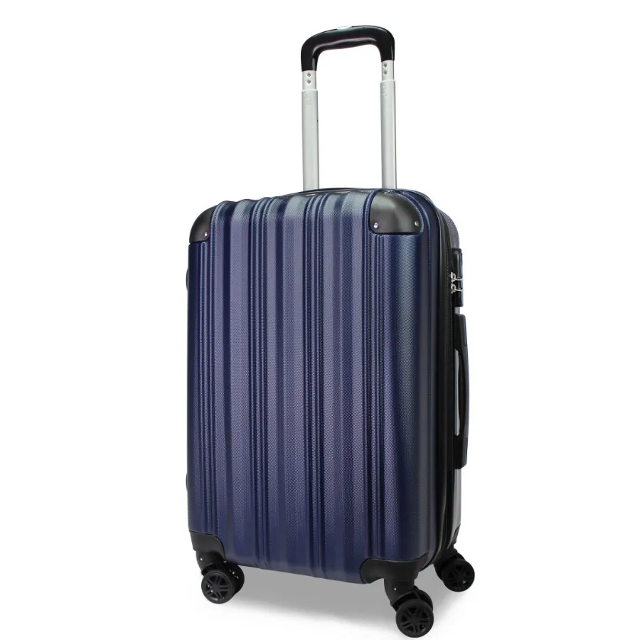 Kemyer Quest 20-Inch Carry-On Hardside Lightweight Expandable Spinner Suitcase Luggage - Navy
Kemyer Quest 20-Inch Carry-On Hardside Lightweight Expandable Spinner Suitcase Luggage - Navy