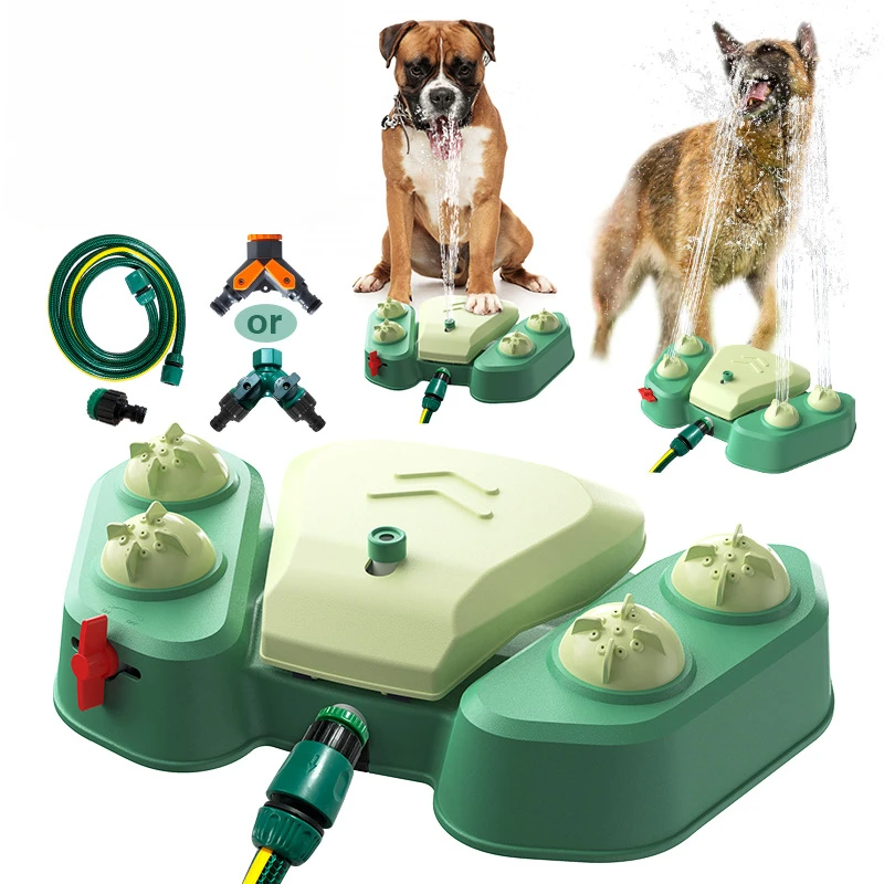 Dog automatic drinking water feeding machine outdoor water spray interactive game toys pet supplies
Dog automatic drinking water feeding machine outdoor water spray interactive game toys pet supplies
