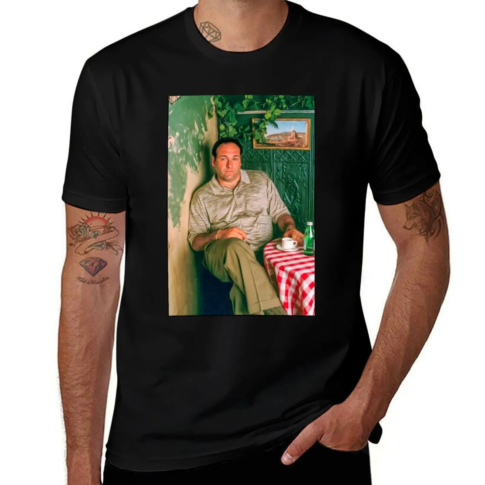 Tony Soprano: The Gabagool Commendatore T-Shirt cotton man t-shirts boys whites summer top men workout shirt
Tony Soprano: The Gabagool Commendatore T-Shirt cotton man t-shirts boys whites summer top men workout shirt