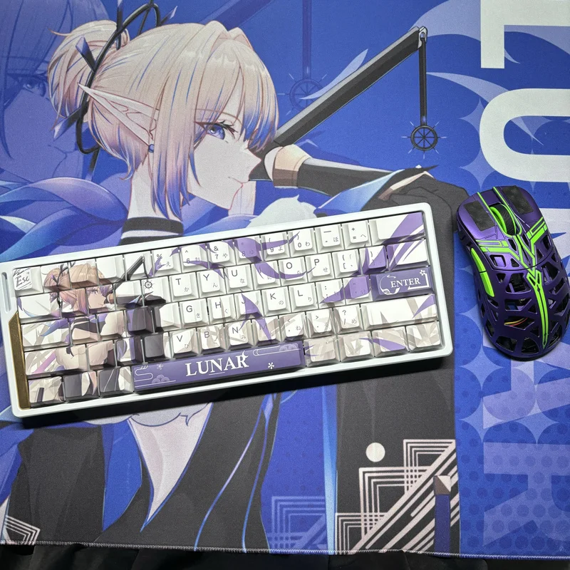 Lunar luminous goddess 87keys keycap original anime engraved keycap compatible with wooting ez63 made 68 rs7
Lunar luminous goddess 87keys keycap original anime engraved keycap compatible with wooting ez63 made 68 rs7