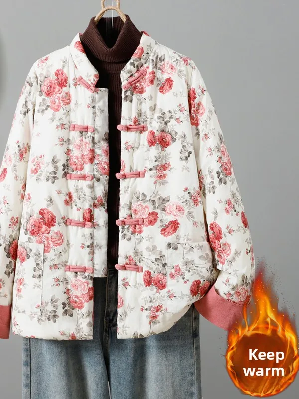 Зимнее пальто больших размеров, женское повседневное свободное модное теплое хлопковое пальто с художественным рукавом, длинное однобортное пальто средней длины
Зимнее пальто больших размеров, женское повседневное свободное модное теплое хлопковое пальто с художественным рукавом, длинное однобортное пальто средней длины