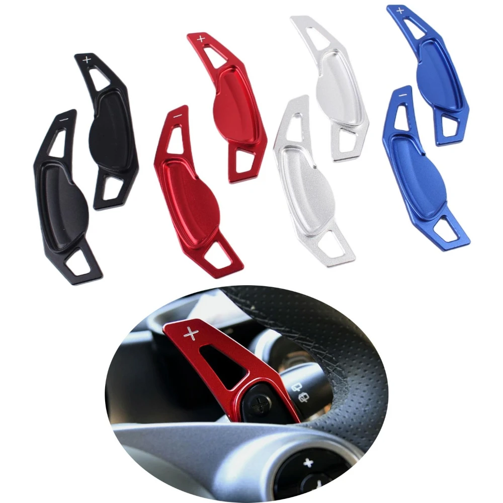 Aluminum-Alloy Steering Wheel Paddle Shifter Extension For Mercedes Benz Smart Fortwo 451 2009-2017 Forfour 453 2015-2017
Aluminum-Alloy Steering Wheel Paddle Shifter Extension For Mercedes Benz Smart Fortwo 451 2009-2017 Forfour 453 2015-2017