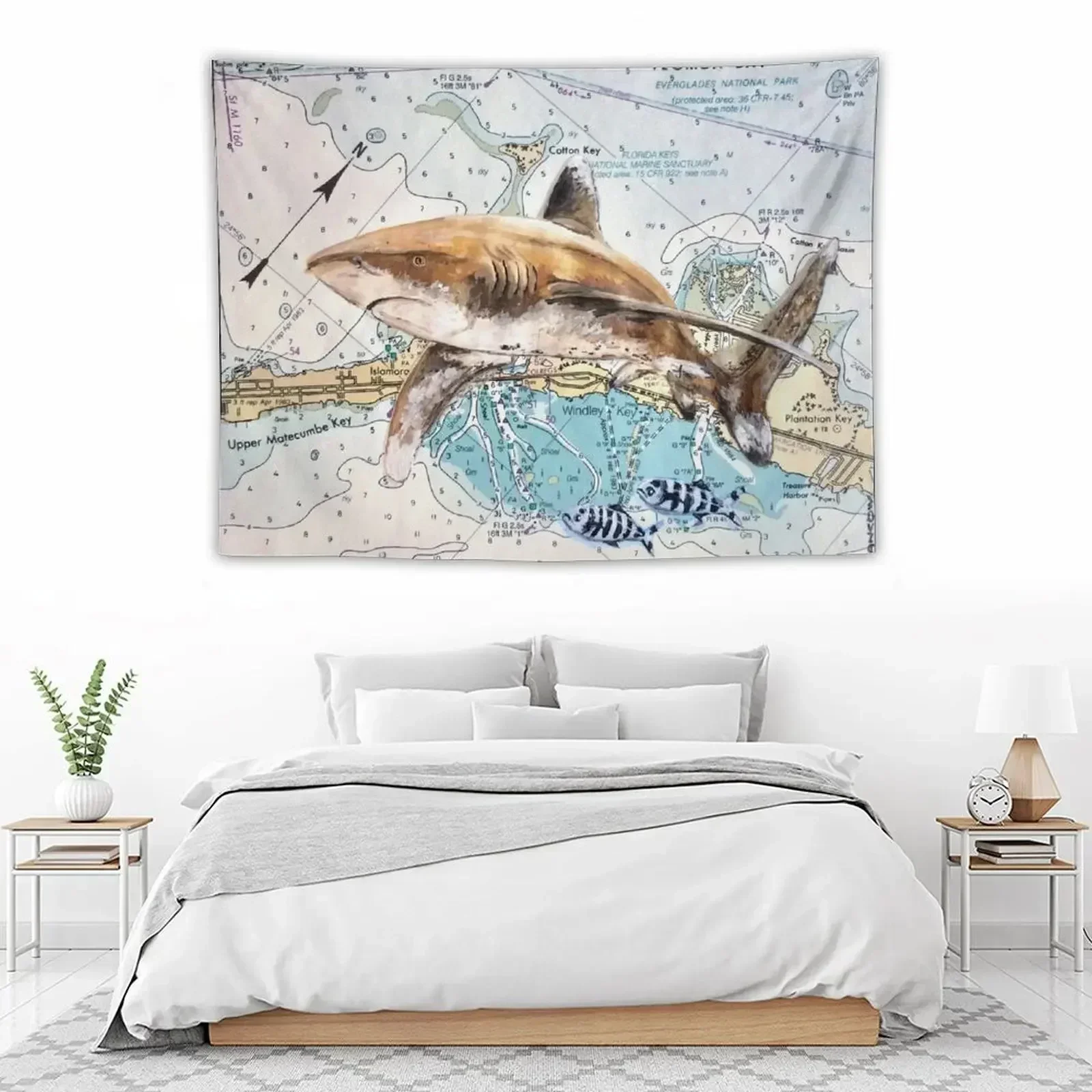 Oceanic Whitetip painting Tapestry Bedroom Organization And Decoration Things To The Room Tapestry
Oceanic Whitetip painting Tapestry Bedroom Organization And Decoration Things To The Room Tapestry