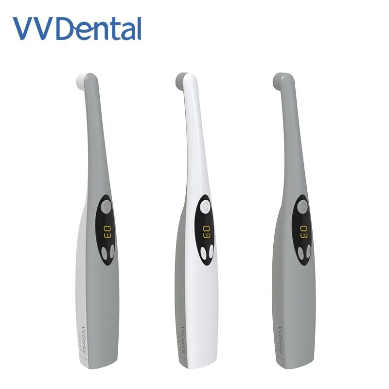 VV Dental Wireless Curing Light 3 Colors Dentist Cordless LED Lamp 1 Second Curing 458nm 1000-2200mW/c㎡
VV Dental Wireless Curing Light 3 Colors Dentist Cordless LED Lamp 1 Second Curing 458nm 1000-2200mW/c㎡