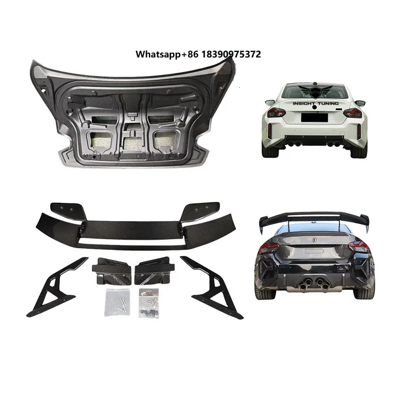 AD Style Dry Carbon Fiber Rear Trunk Boot Lid for G87 M2 2023-2025 Conversion Kit Car Parts Racing Spoiler Body Kit
AD Style Dry Carbon Fiber Rear Trunk Boot Lid for G87 M2 2023-2025 Conversion Kit Car Parts Racing Spoiler Body Kit
