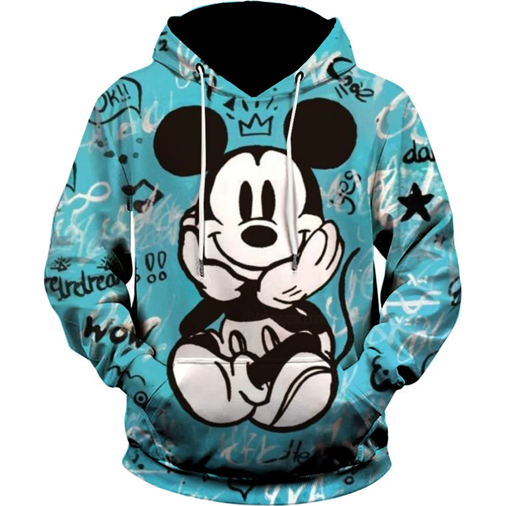 Мужская толстовка большого размера с Микки Маусом, женская одежда с 3D принтом Диснея, весенне-осенняя детская толстовка в стиле Харадзюку 
Мужская толстовка большого размера с Микки Маусом, женская одежда с 3D принтом Диснея, весенне-осенняя детская толстовка в стиле Харадзюку