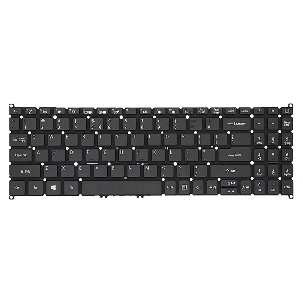 Клавиатура ноутбука ACER для Aspire A515-54 A515-54G, черная, американская английская раскладка
Клавиатура ноутбука ACER для Aspire A515-54 A515-54G, черная, американская английская раскладка