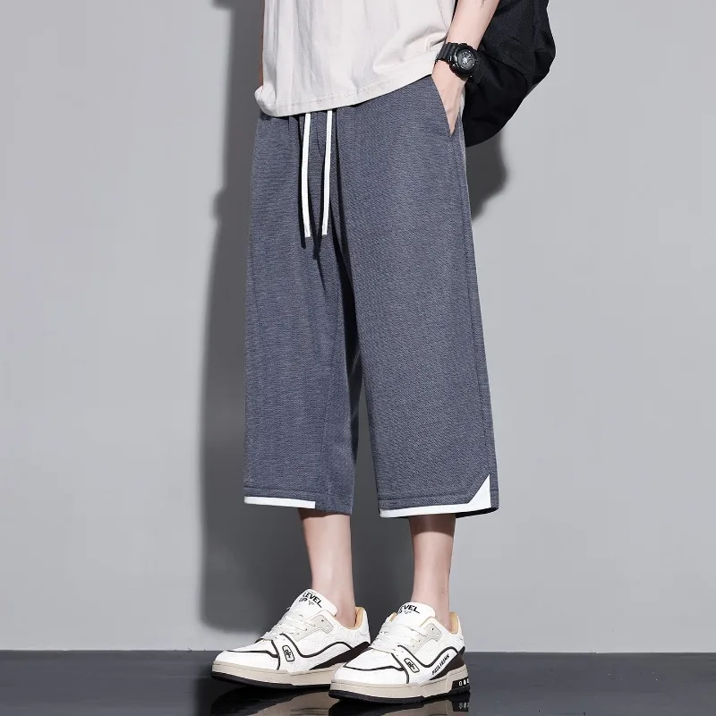 Men's Casual Pants Summer Knit Thin Seven Eighth Length Cool Breathable Lightweight Fit
Men's Casual Pants Summer Knit Thin Seven Eighth Length Cool Breathable Lightweight Fit