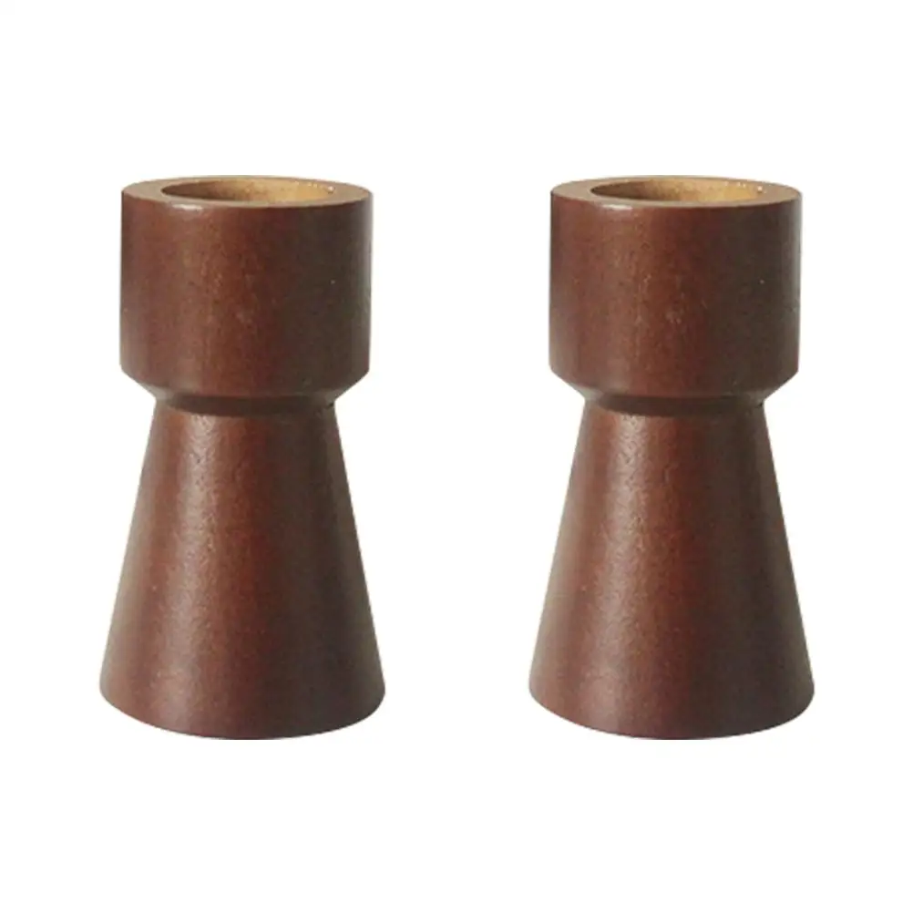 2 Pcs Wooden Holder Stick Wedding Decor Simple Delicate Candlestick Pine Creative
2 Pcs Wooden Holder Stick Wedding Decor Simple Delicate Candlestick Pine Creative