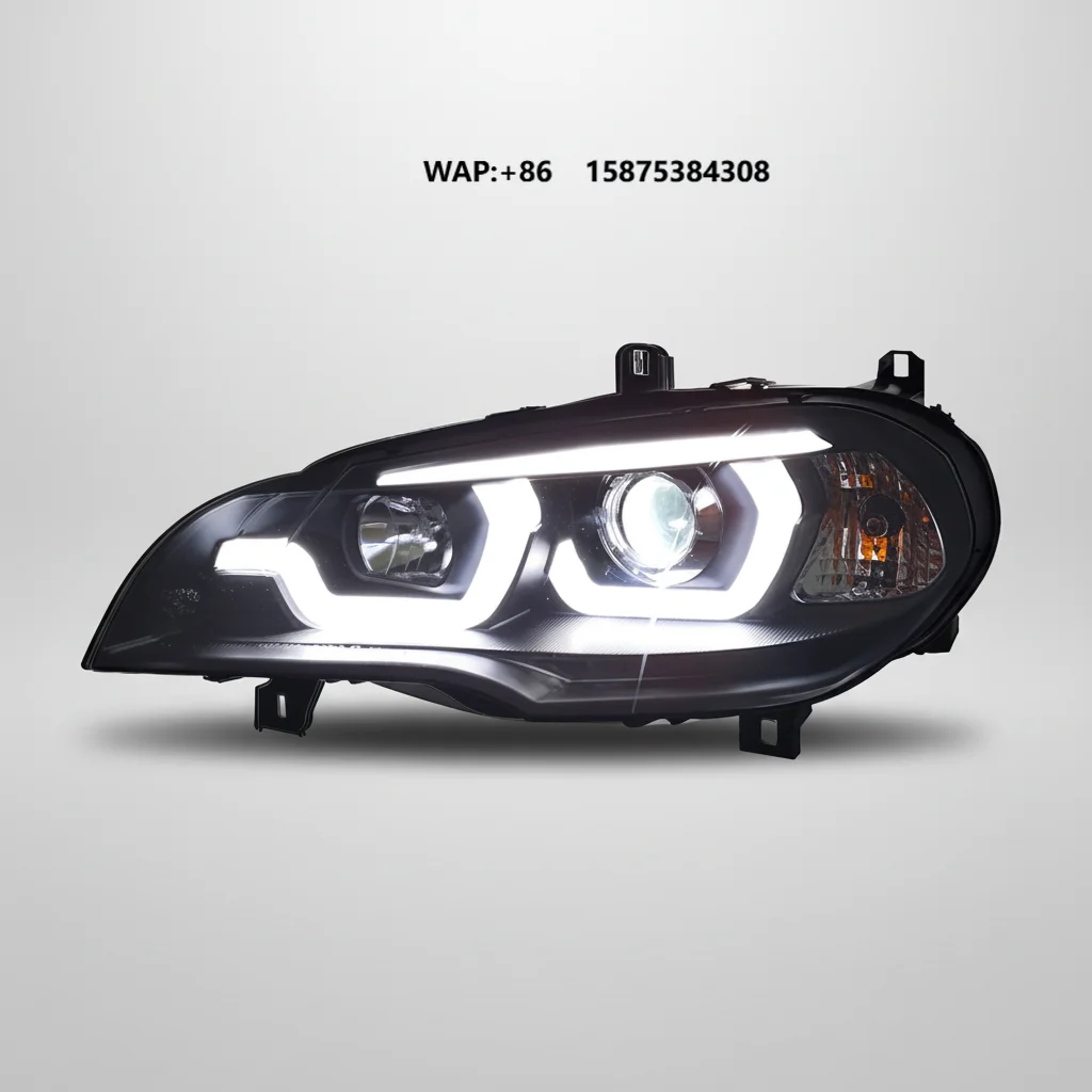 LED Car Headlights for X5 E70 Headlights Assembly 2007-2013 Modified LED Spoon DRLs Lens Headlights Car Light
LED Car Headlights for X5 E70 Headlights Assembly 2007-2013 Modified LED Spoon DRLs Lens Headlights Car Light